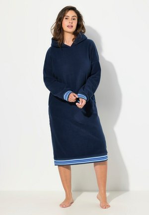 LOUNGEWEAR HOODED LONG SLEEVE  - Chemise de nuit / Nuisette - night blue