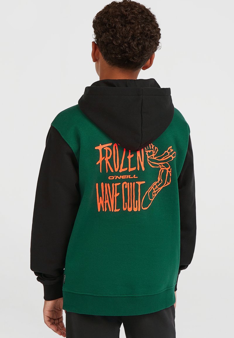Gildan Felpa Con Cappuccio Unisex Bambini Verde Irlandese - 50% Cotone 50% Poliestere - Senza Coulisse, Tasca Marsupio