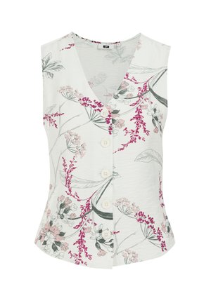 WE Fashion Waistcoat - white