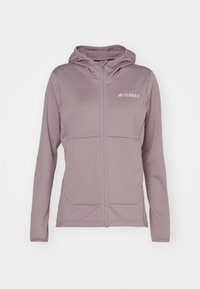 Adidas Terrex TERREX XPERIOR LIGHT FLEECE HOODED JACKET - Fleecejakke - preloved fig