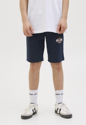 Jack & Jones Junior JPSTLOGO - Tepláky - navy blazer