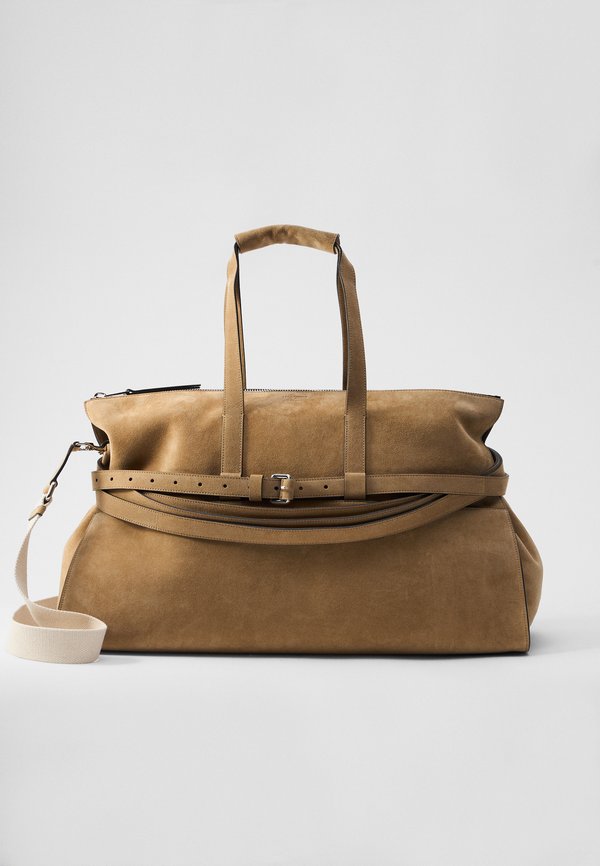 TIE ME - Tote bag - beige