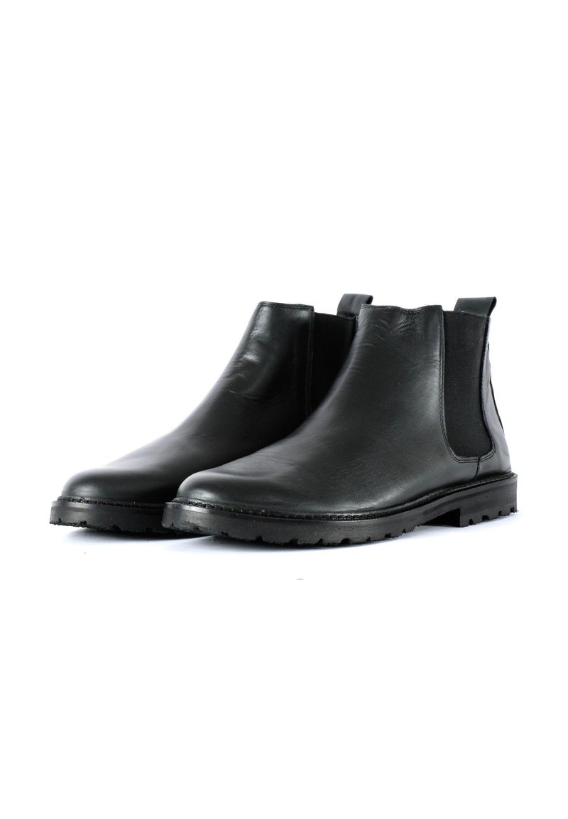 Tamaris Stiefeletten Braun Chelsea Boots Gefüttert Damen Schwarz