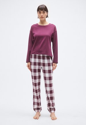 Set lenjerie de noapte - bordeaux