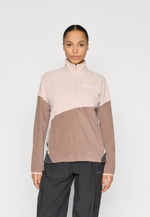 Fleecepaita - taupe/trace brown