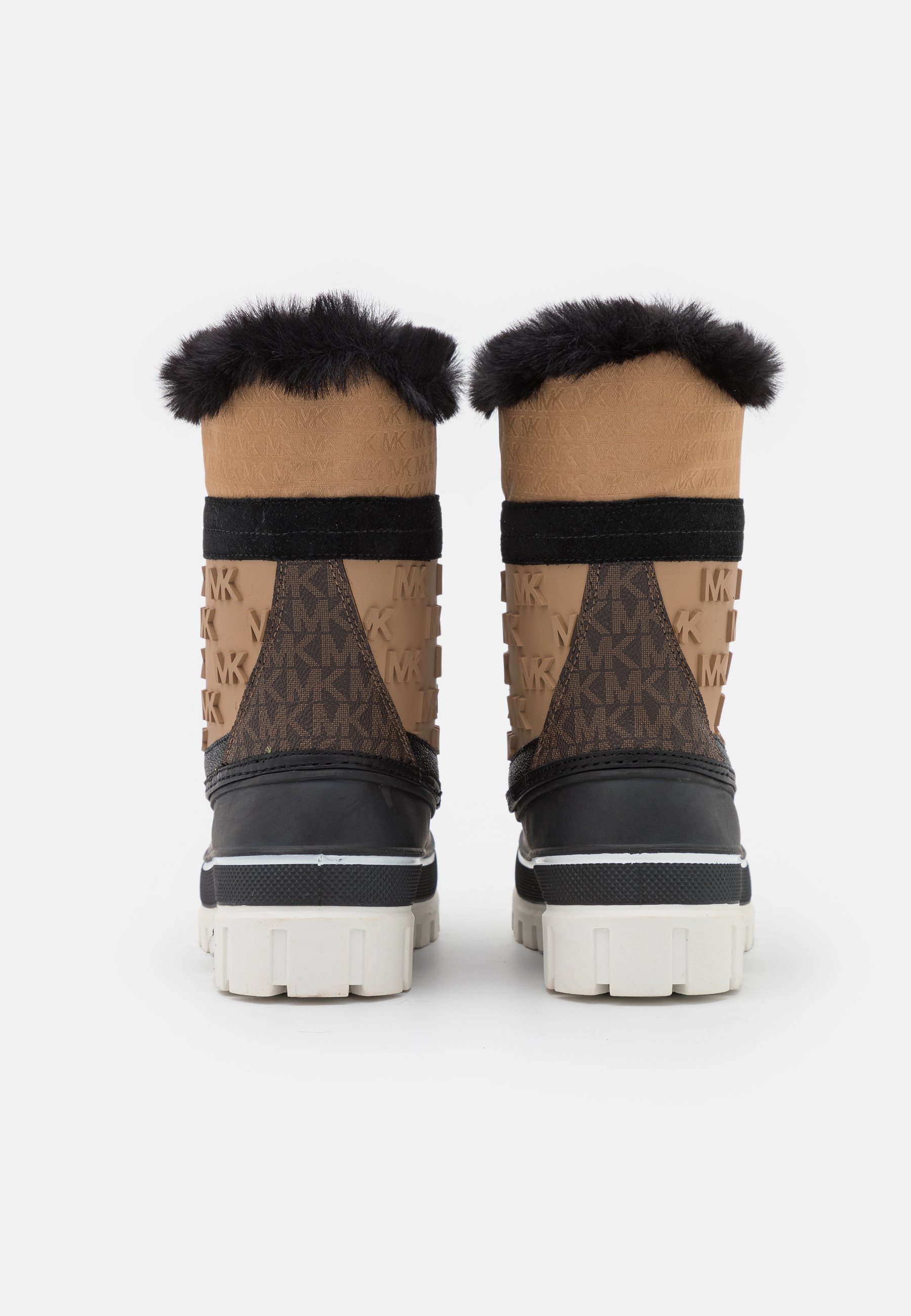 MICHAEL Michael Kors OZZIE BOOT - Botas para la nieve - black/camel/negro -  Zalando.es