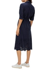 s.Oliver MIT BRODERIE ANGLAISE - Särkkleit - navy
