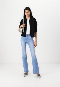 ONLY ONLBARIA ZIP - Cardigan - black
