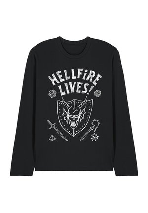 NETFLIX, STRANGER THINGS HELLFIRE GRADUATION INVERT - Langarmshirt - black