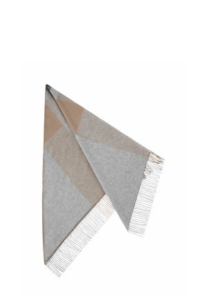 TRIANGLE CHECKS - Foulard - grau