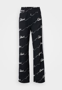 WIDE LEG - Donji dijelovi trenirke - black