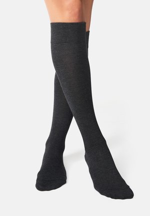 NUR DIE 8-PACK BAMBUS - Chaussettes hautes - anthrazitmelange