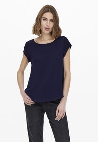 ONLY - ONLVIC SOLID TOP - Blus - evening blue Miniatyrbild 1