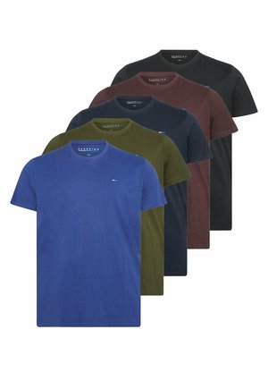 BadRhino 5 PACK - T-shirt basic - blue