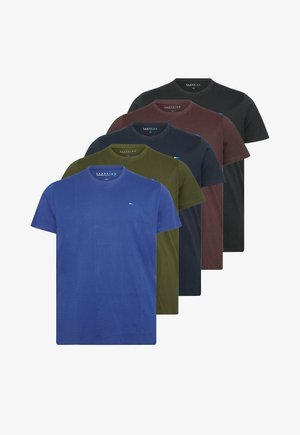 BadRhino, 5 PACK - T-shirt basic - blue