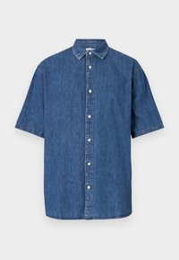 LOOSE SHORT SLEEVE SHIRT - Hemd - blue