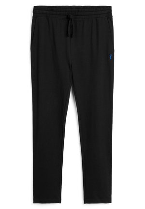 LOUNGEWEAR OPEN JOGGERS - Nachtwäsche Hose - black