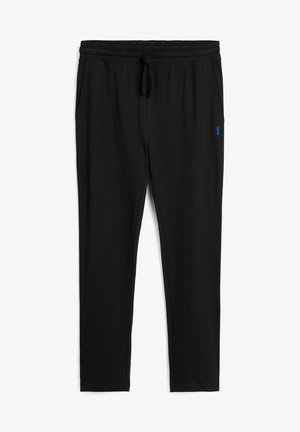 LOUNGEWEAR OPEN JOGGERS - Spodnji del pižame - black