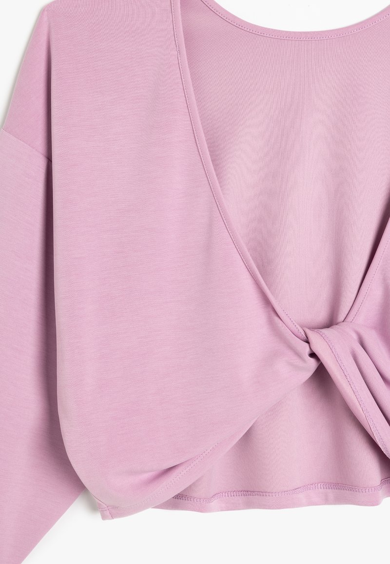 Maglia A Maniche Lunghe Koton Donna - Taglio Draped, 92% Poliestere 8% Elastan, Nero, Taglia XL - 4