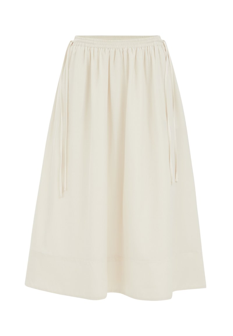 WE Fashion A-lijn rok beige