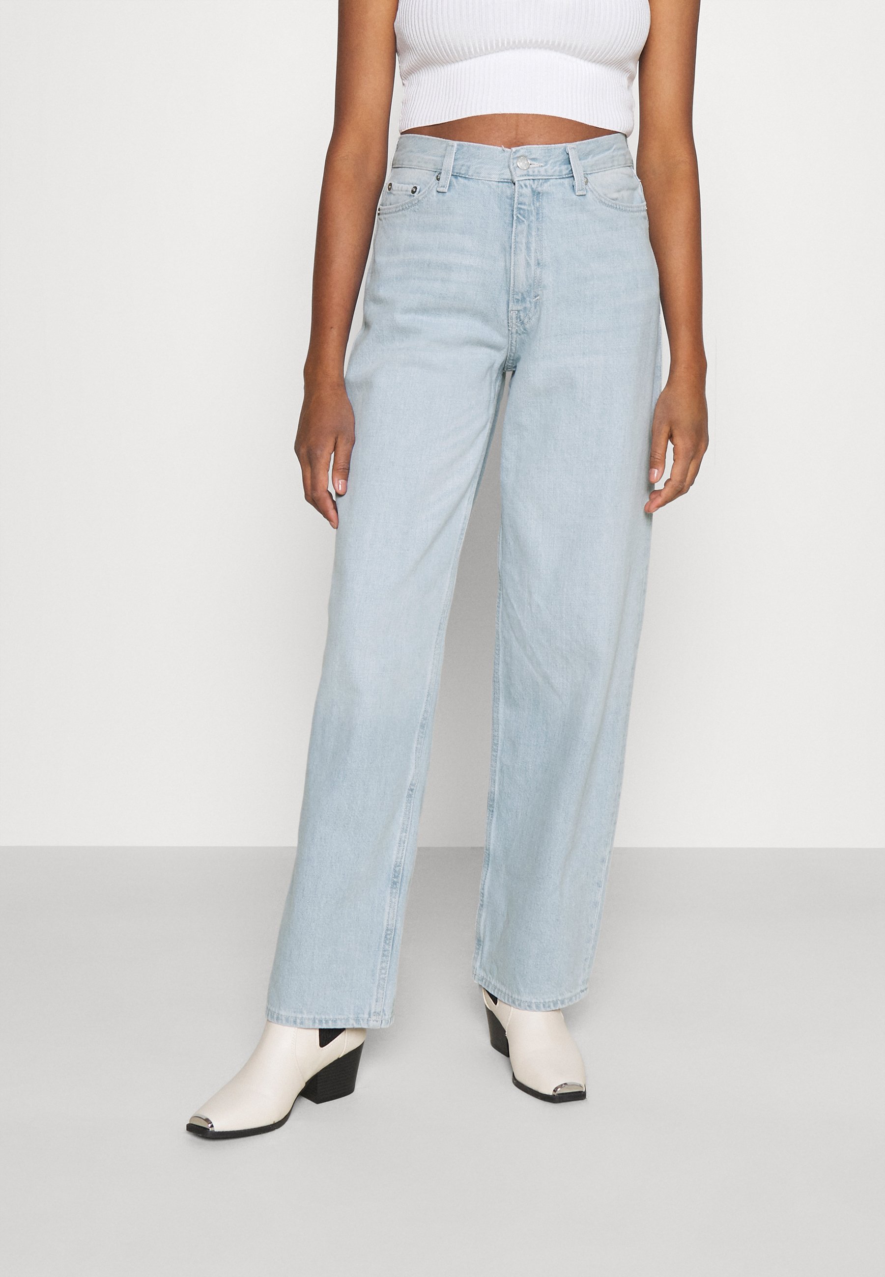 Weekday RAIL - Relaxed fit jeans - blue 