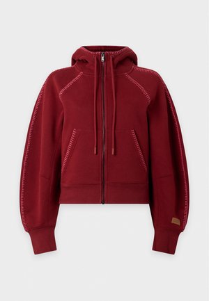 UGG, CLASSIC FULL ZIP - Суитшърт с цип - coffee berry