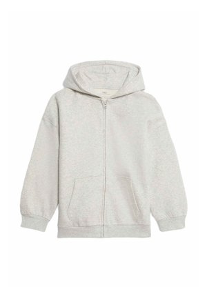 HOODIE - Sweat zippé - grey marl