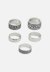 5 PACK - Ringe - silver-coloured