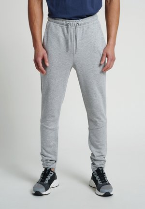 ISAM - Tracksuit bottoms - grey melange