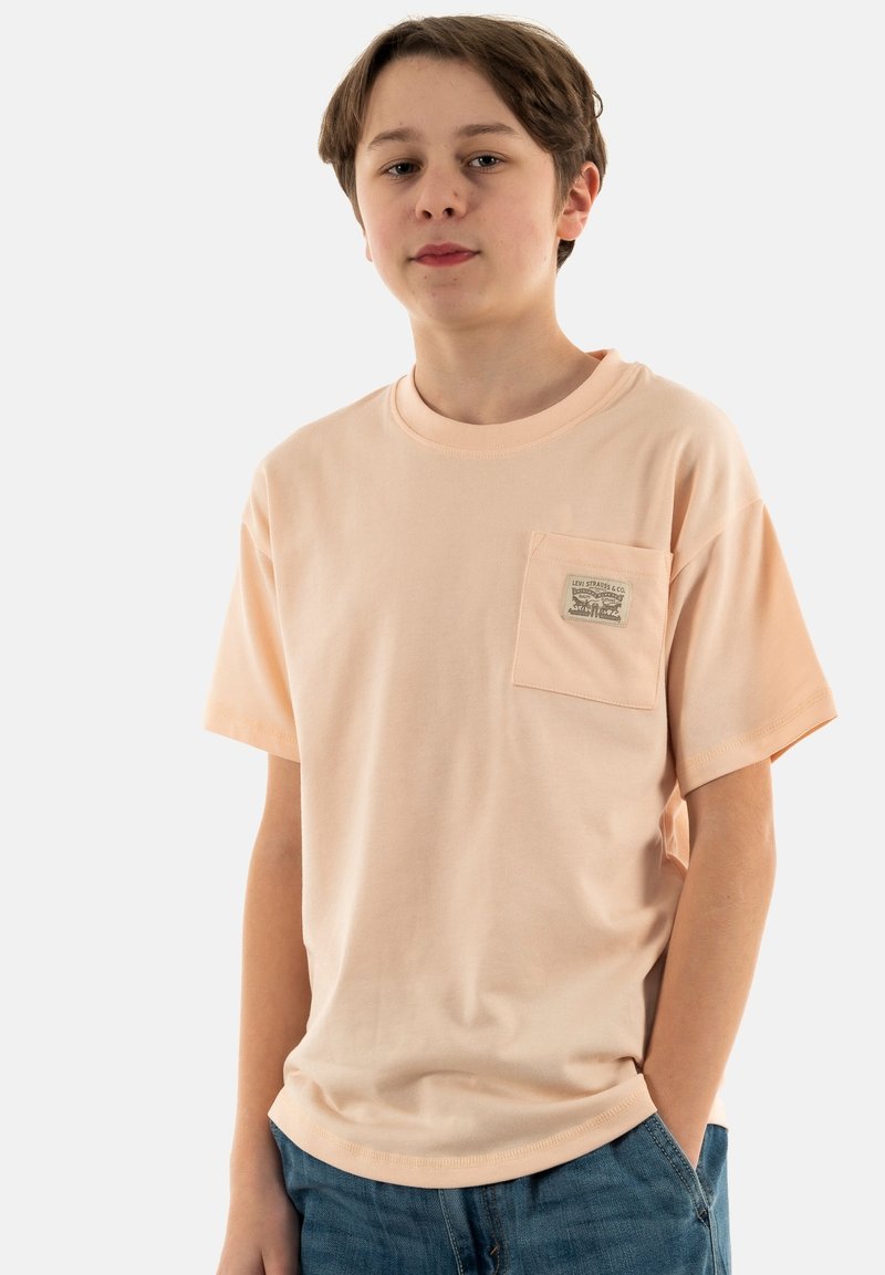 Levi’s® T-shirt basic donkerroze Levi’s® T-shirt basic donkerroze