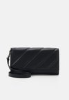 QUILTED LONGFOLD STRAP - Borsa a tracolla - black