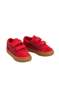 Vans OLD SKOOL  - Zapatos de bebé - red