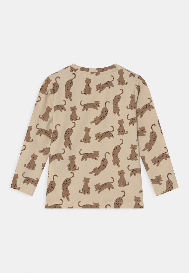 Kinder T-Shirts | Name it NMNMINI 3 PACK Langarmshirt oatmeal/braun - QT15275 Kinder T-Shirts | Name it NMNMINI 3 PACK Langarmshirt oatmeal/braun - QT15275