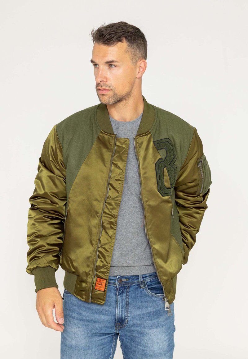 Bombers NABARI U - Blouson Bomber - grün