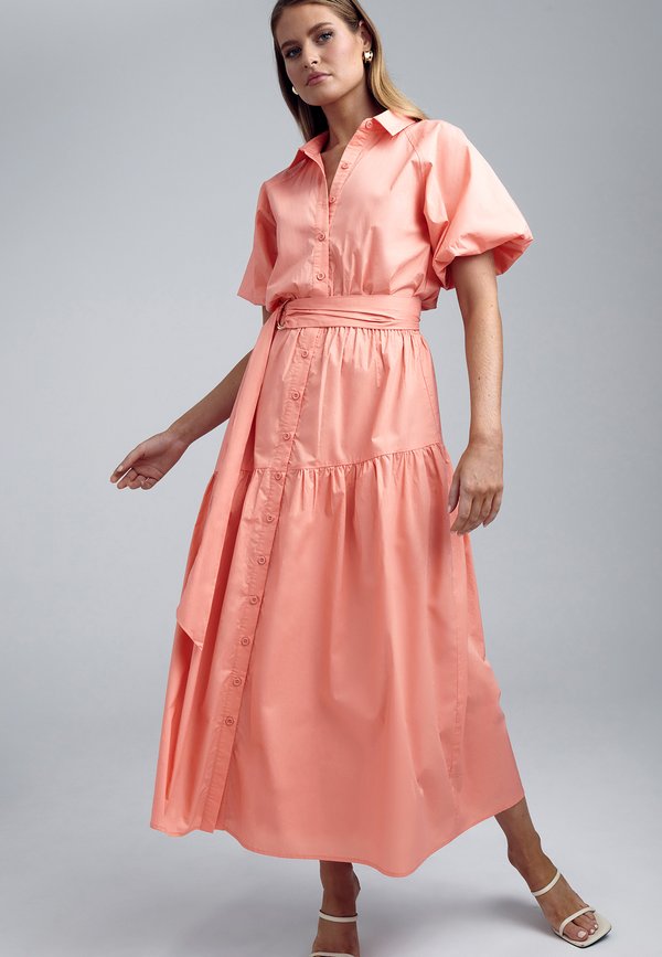 VONNE MIDI - Blusenkleid - peach