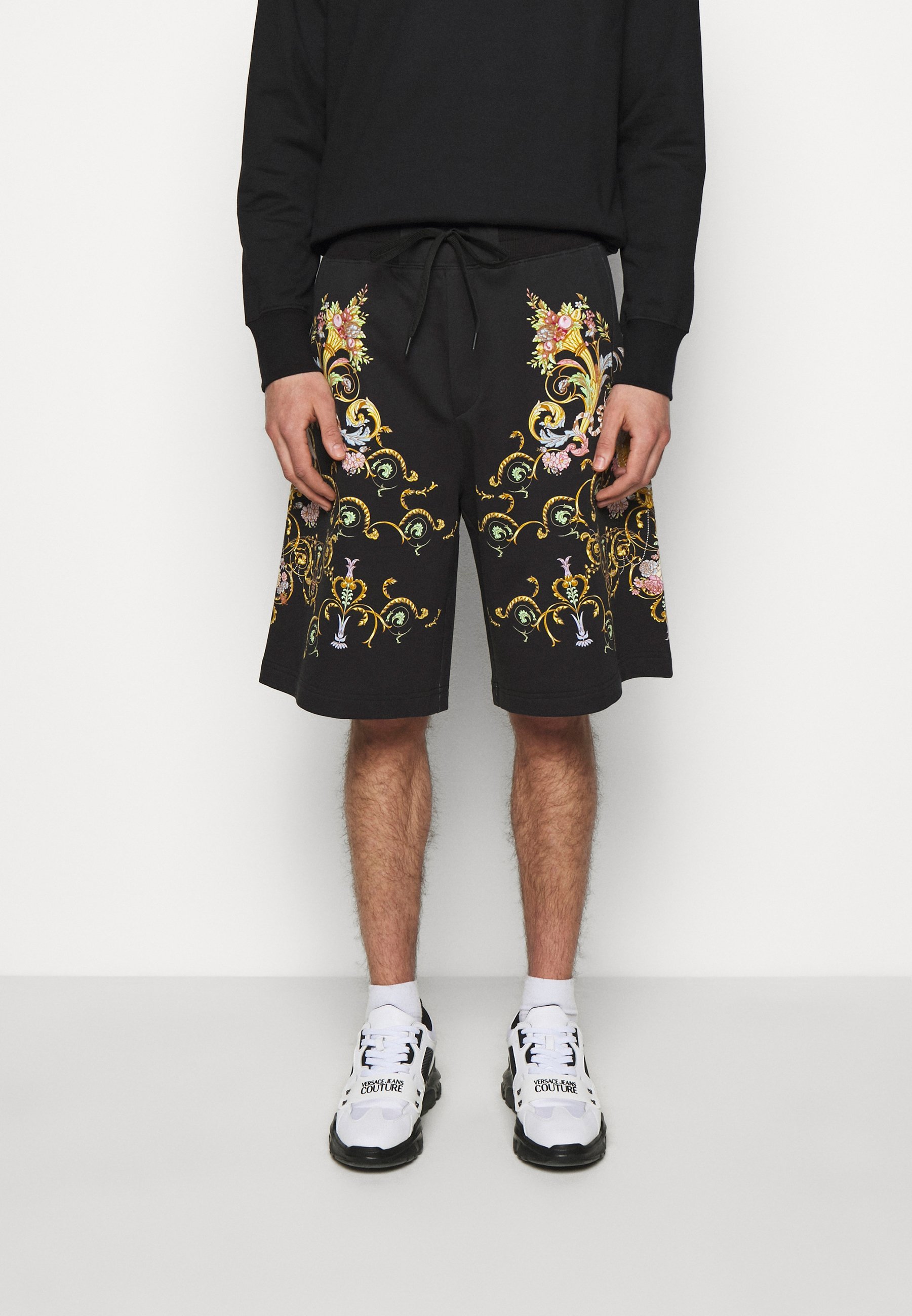 lebron versace shorts