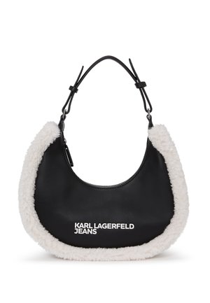 HALFMOON - Sac à main - black white