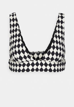 Billabong DIAMOND DAZE REMI PLUNGE - Vrchný diel bikín - black pebble