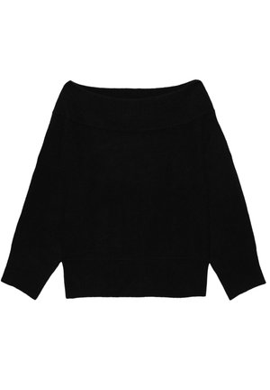 PULL&BEAR ASYMMETRIC SOFT - Trui - black