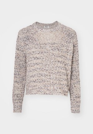 ONLY, ONLBEAUTY NECK  - Svetrík - cloud dancer