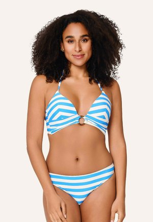 SET - Bikini - ortensia blue stripe