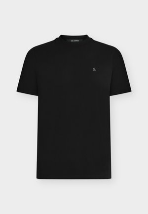 KARL LAGERFELD, CREWNECK - Βασικό μπλουζάκι - black