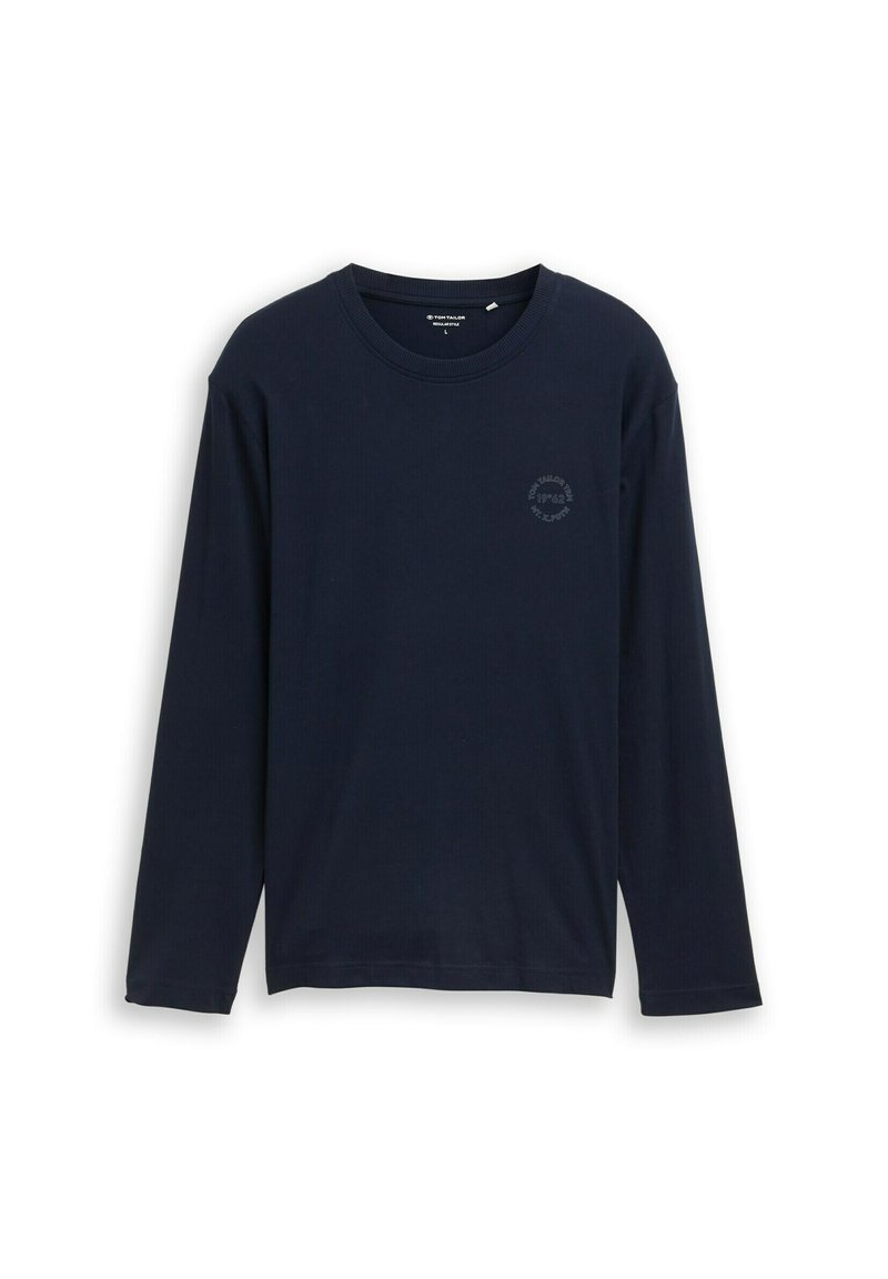 TOM TAILOR Camiseta De Manga Larga - Blue/azul - (Segunda Mano