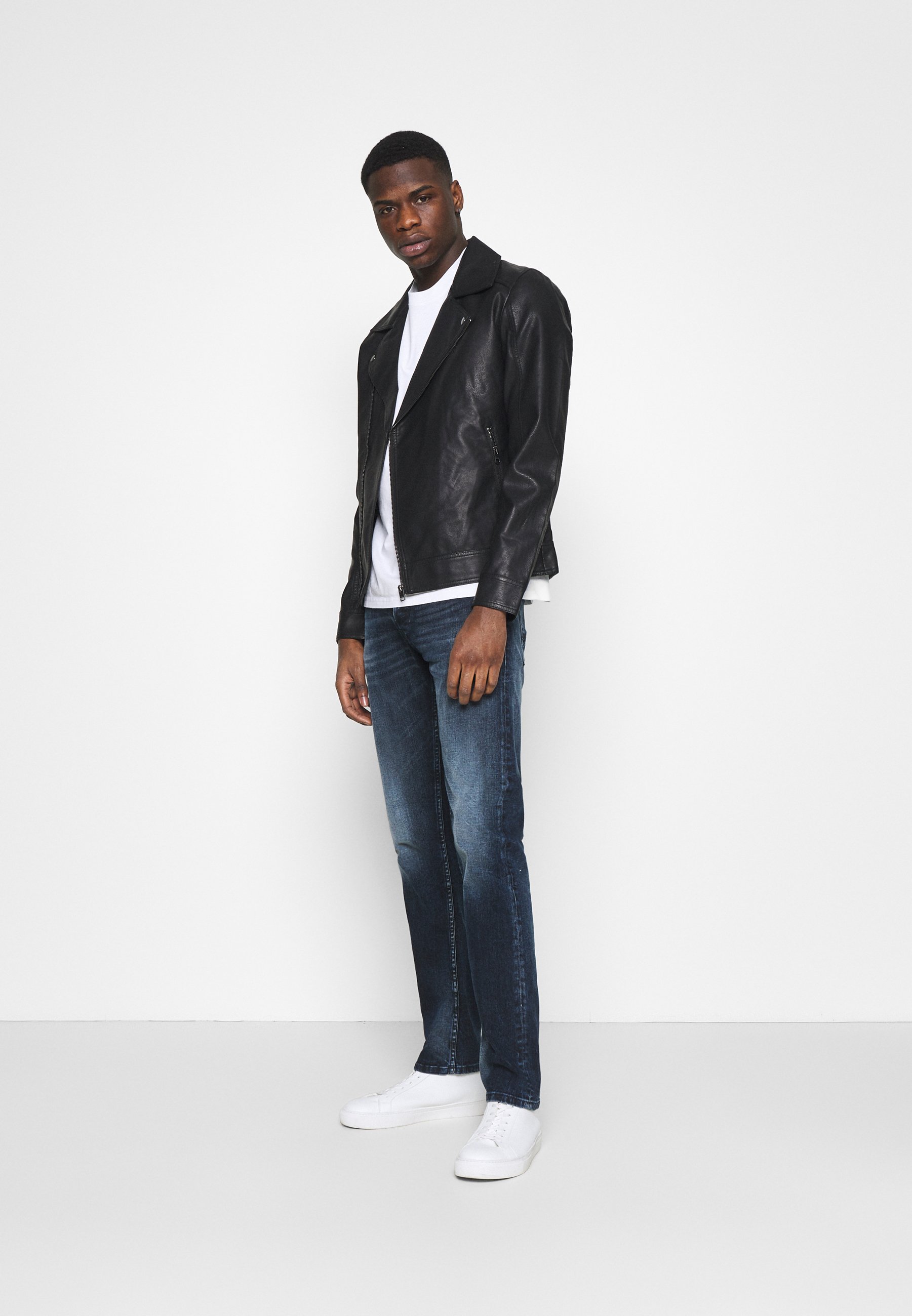 Uomo JORNOLAN BIKER JACKET - Giacca in similpelle Uomo JORNOLAN BIKER JACKET - Giacca in similpelle