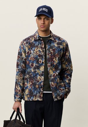 Les Deux, OVERSHIRT - Veste mi-saison - blue/multi-coloured