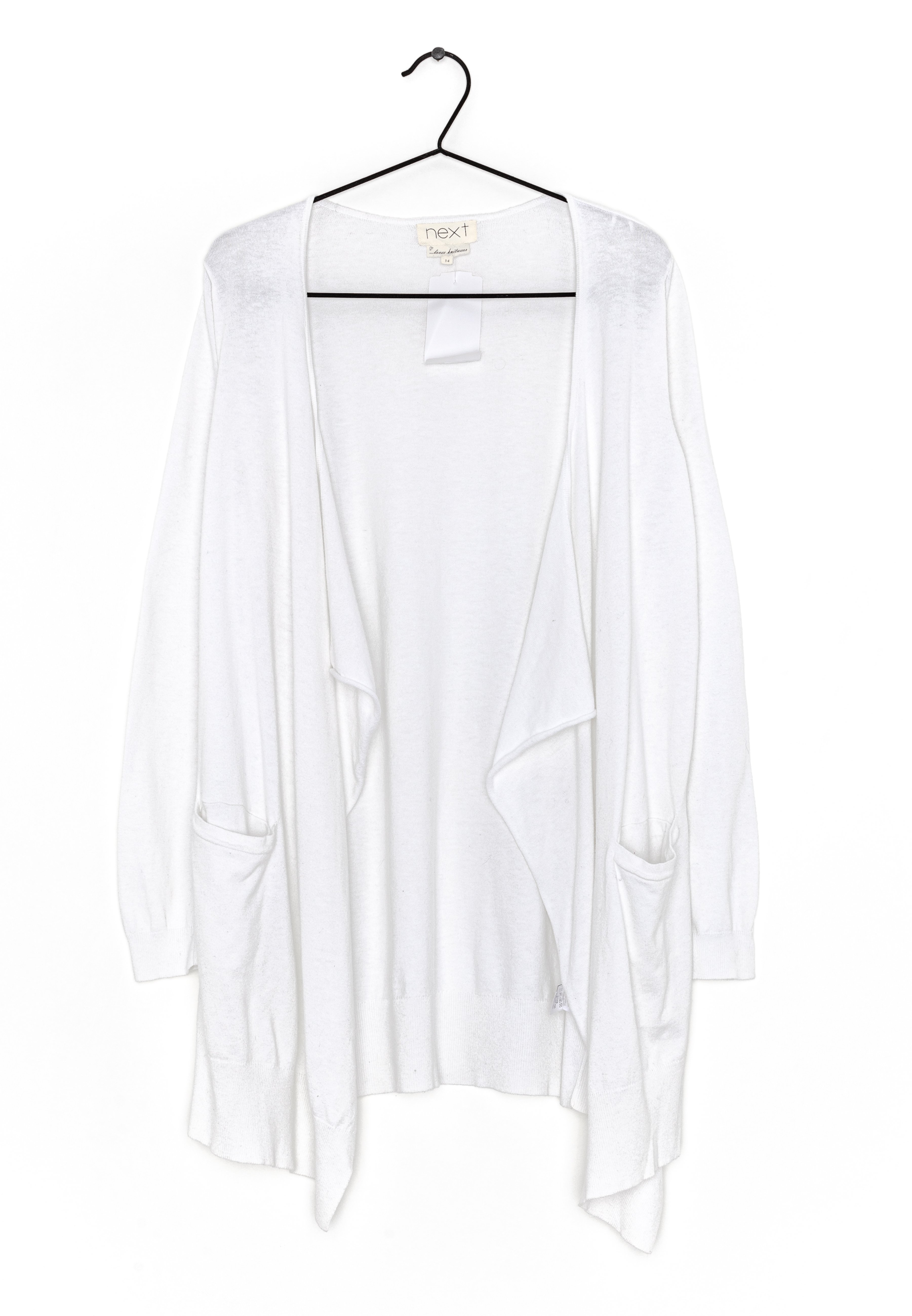 Cardigan - white - (Pre-owned) - Zalando.ie