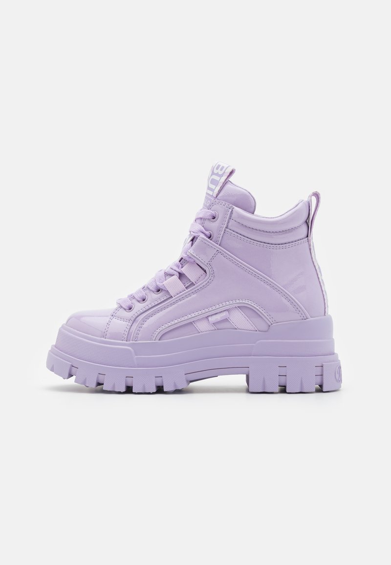 Buffalo ASPHA MID - Boots à talons - purple