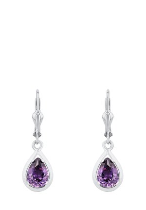 Earrings - lila