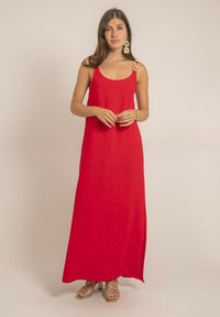 Dona x Lisa LONGUE FLUIDE IDOZANE - Robe longue - rouge