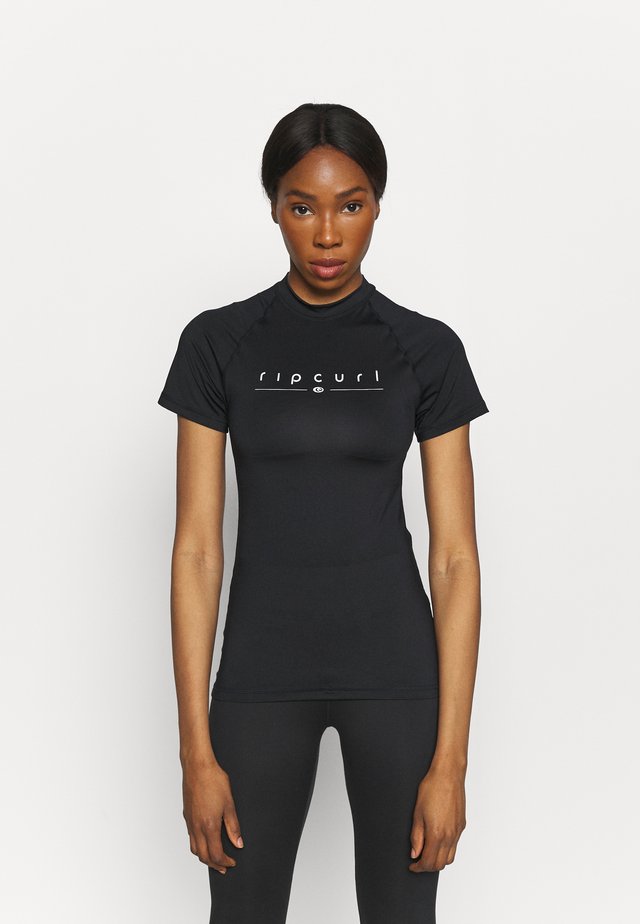 GOLDEN RAYS - Surfshirt - black